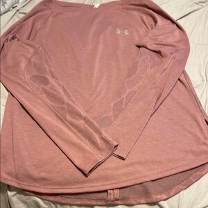 Under Armour Pink Long Sleeve Shirt